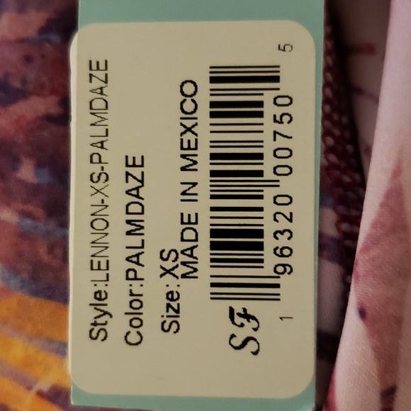 Jolyn Purple Lennon Long Sleeve Surf One Piece Size XS - Picture 7 of 7